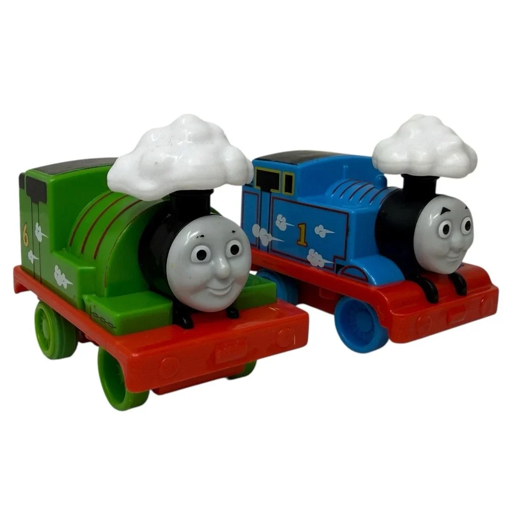 My First Thomas & Friends Percy & Thomas Pullback Puffer Train Fisher Price 18M+
